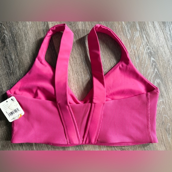 NWT Free People Movement Pink Sports Bra - Picture 3 of 4